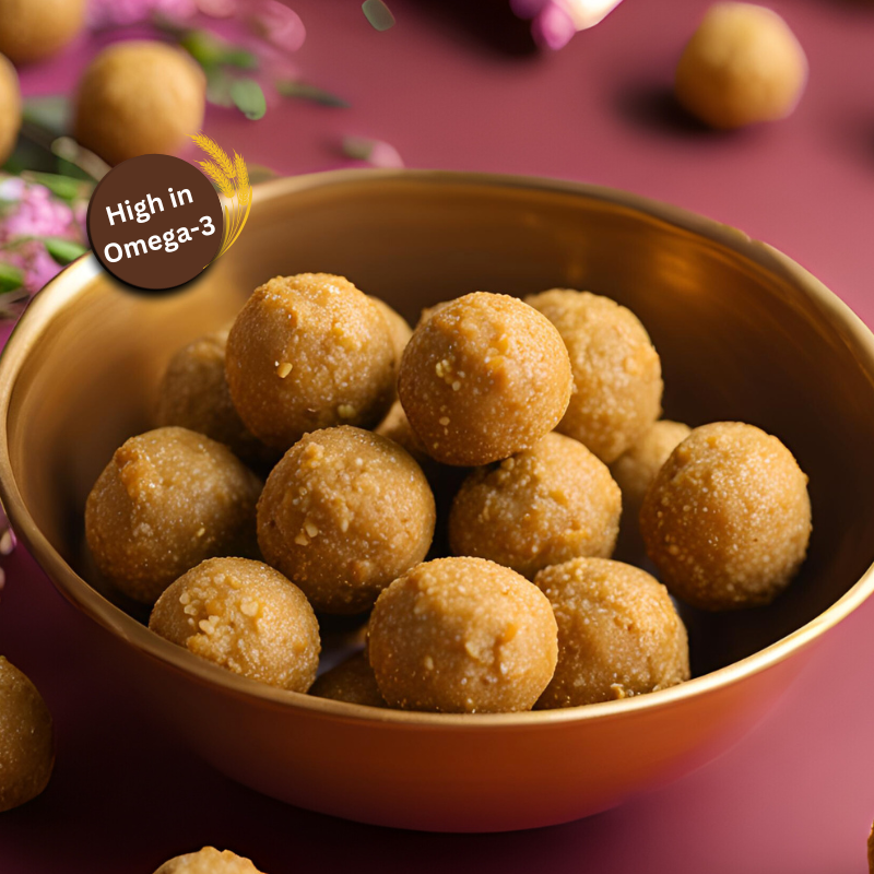 Jowar Flaxseed Dates Ladoo(180g)