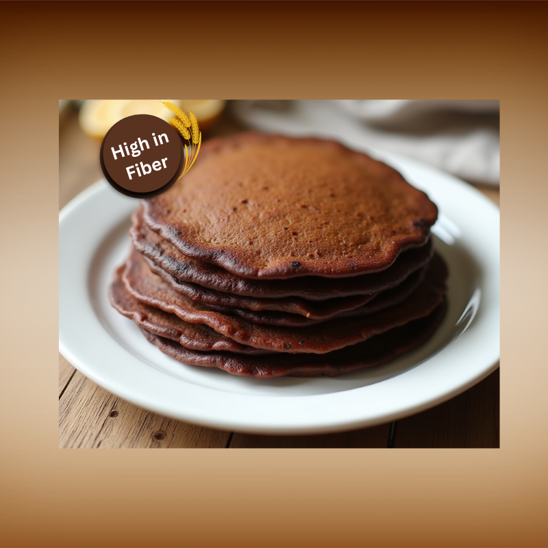 Choco Oats Almond Pancake with Jaggery(100g)