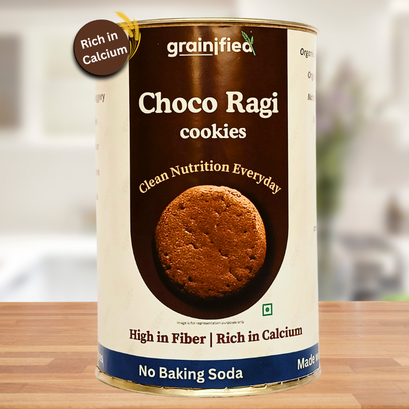 Trial Pack-Choco Ragi Cookies 80g/ (pack of 6)