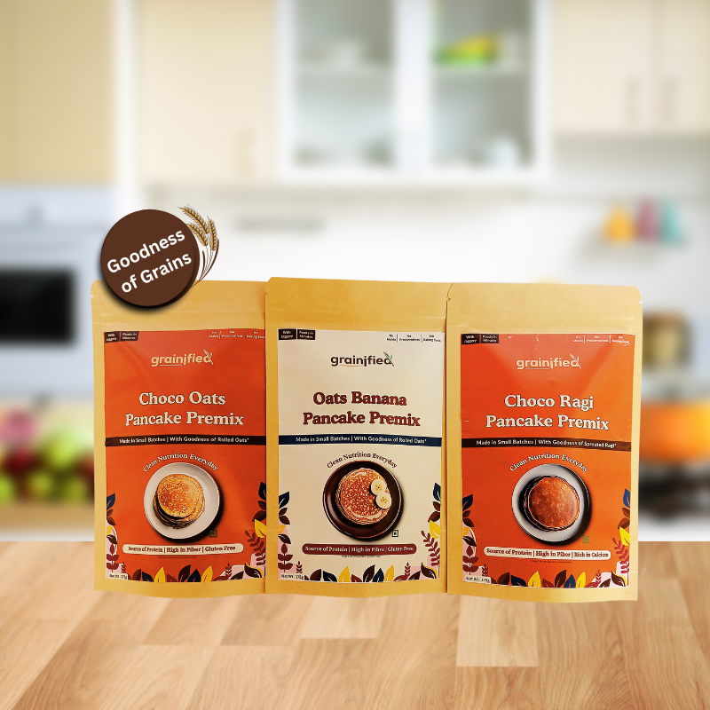 Trial Pack-Pancake Pre Mix (75g each)