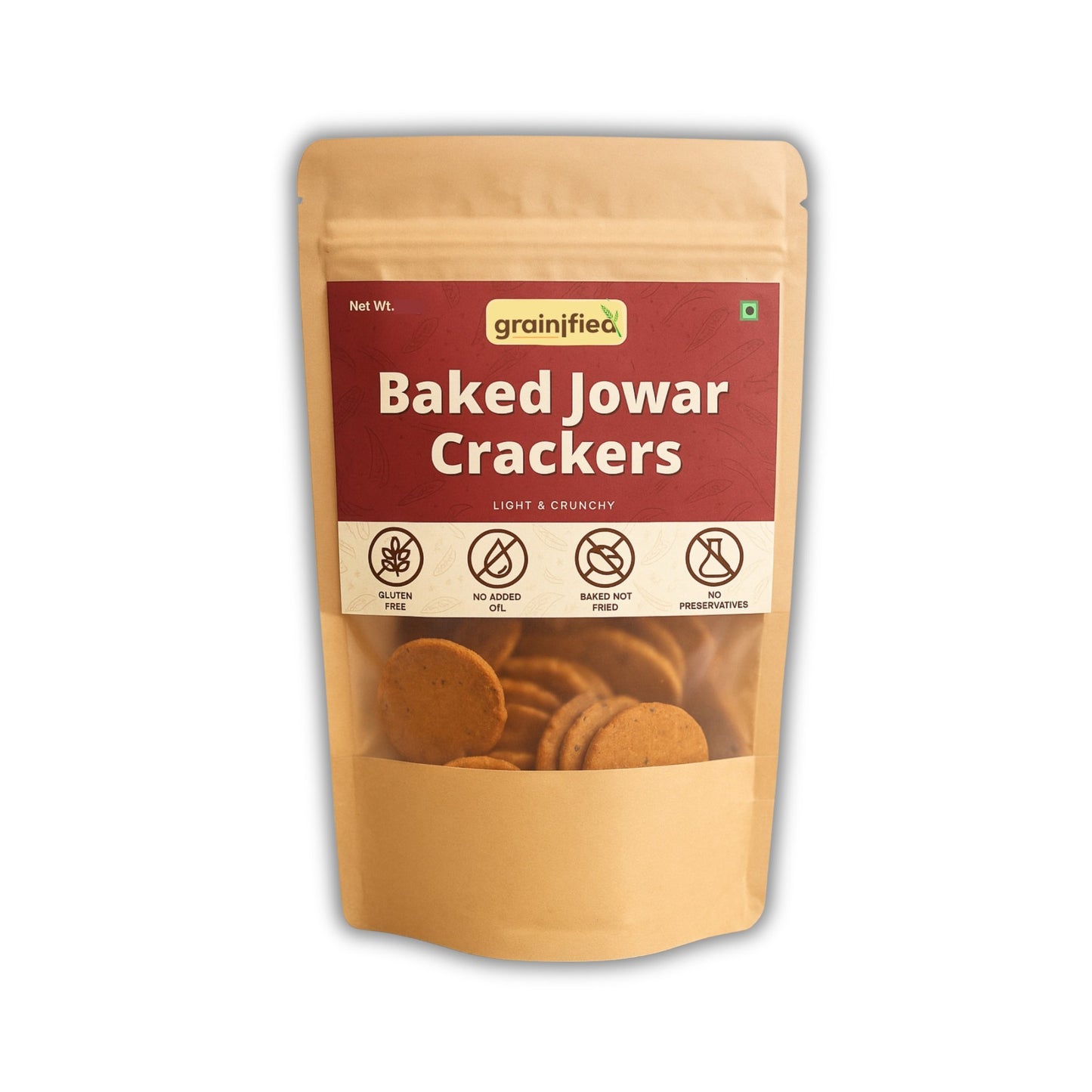 Trial Pack- Baked Jowar Crackers -75g