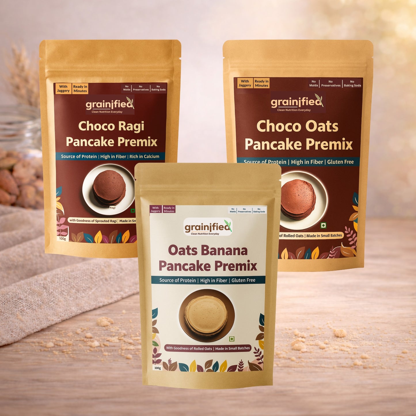 Combo - Pancake Mix(75g each)