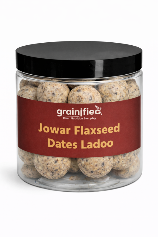 Jowar Flaxseed Dates Ladoo(180g)