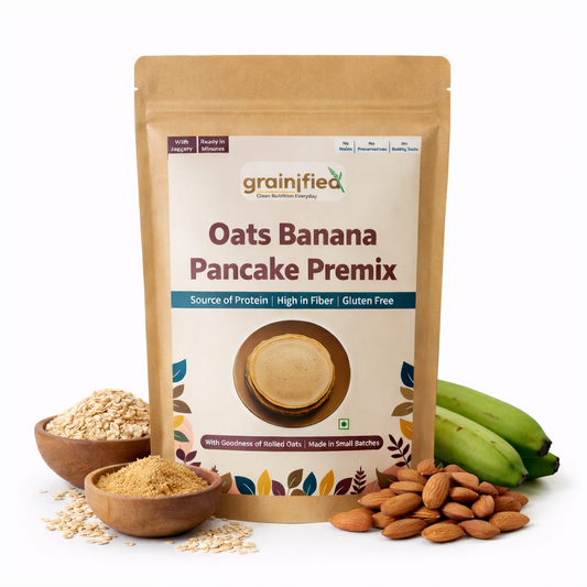 Oats Banana Almonds Pancake (Jaggery)-Trial Pack