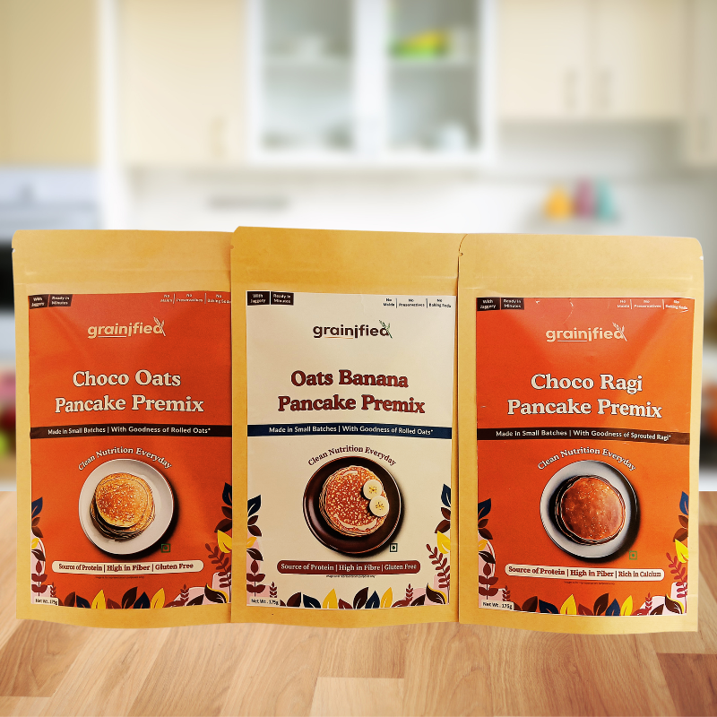 Combo Trial Pack-Pancake Mix (75g each)