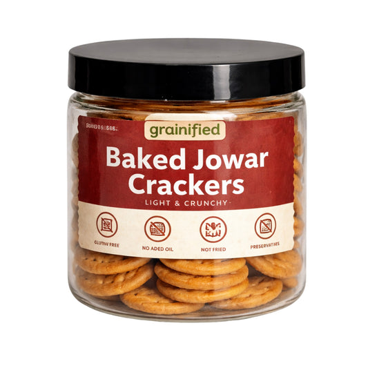 Baked Jowar Crackers(120g)