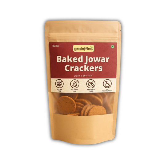 Trial Pack- Baked Jowar Crackers -75g