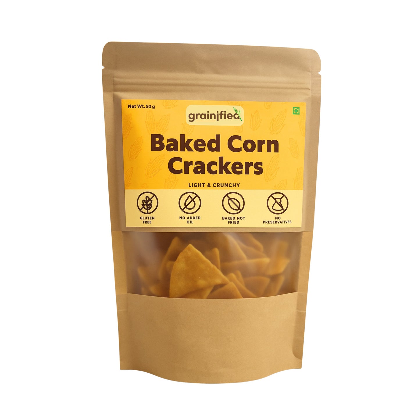 Baked Corn Crackers Trial Pack(75g)
