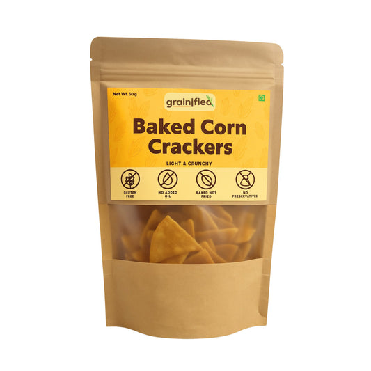 Baked Corn Crackers Trial Pack(75g)