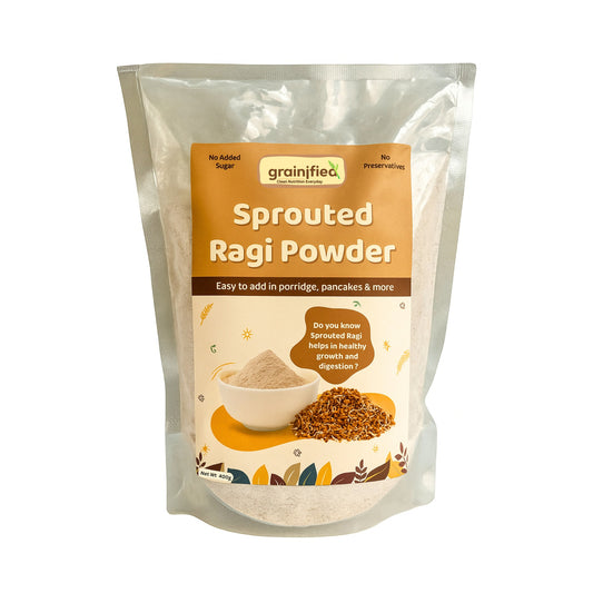 Sprouted Ragi Flour- 400g