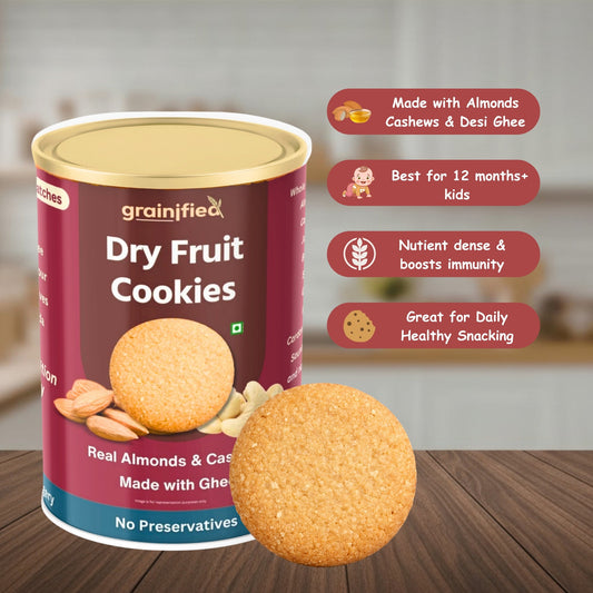 Dry Fruit Cookies ( Trial Pack of 6)