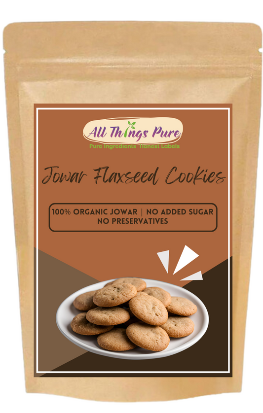 Jowar Flaxseed Cookies (150g)